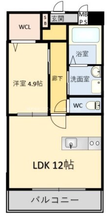 サムティ熊本Rio brancoの物件間取画像